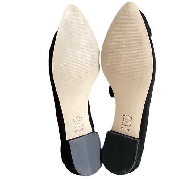 Talbots Black Edison Pom Ladies Flats 6.5W #183B - Picture 12 of 12